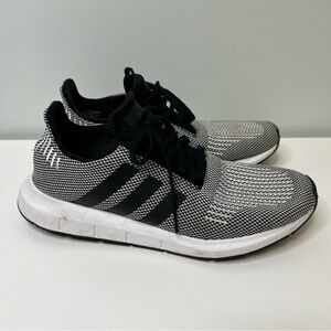 Adidas Originals Swift Run 1.0 Sneaker Shoes Black White Mens Size 12